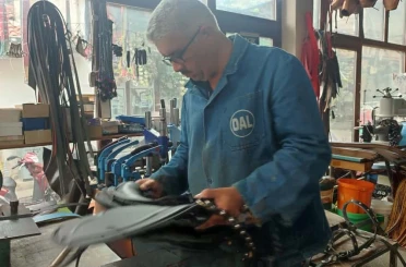 Yarış atlarının eyerleri Beypazarı’nda yapılıyor 