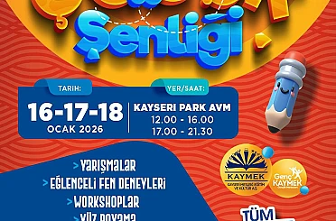 Yarıyıl tatilinde Genç KAYMEK Çocuk Şenliği yapılacak 