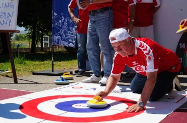 Yaşlı Olimpiyatları heyecana sahne oldu 