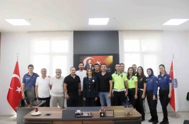 Yatağan’ın ilk kadın emniyet müdürü Doğan terfi etti 