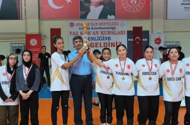 Yaz Kur’an Kursları dolu dolu tamamlandı 
