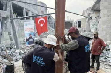 Yedi Başak’tan Gazze’ye kesintisiz insani destek 