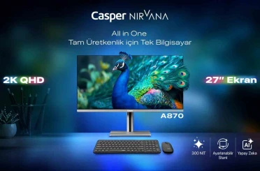 Yeni All in One bilgisayar modeli, QHD ekran ve yapay zekâ desteğiyle tanıtıldı 