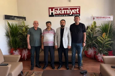Yeni Medya Cemiyeti Yönetimi’nden Hakimiyet Gazetesi’ne 30. yıl ziyareti