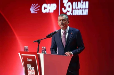 Yeni parti programının görüşüleceğıi CHP 39. Olağan Kurultayı başladı 