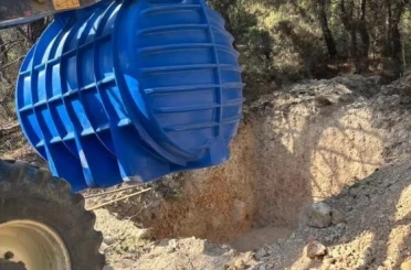 Yeni su deposu ve tank hizmete alındı 