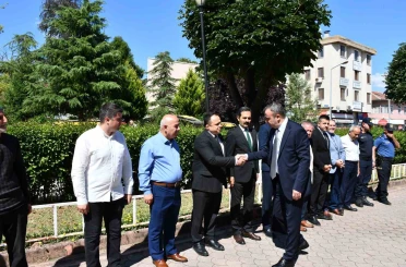 Yeni Vezirköprü Kaymakamı Yıldız’a karşılama 