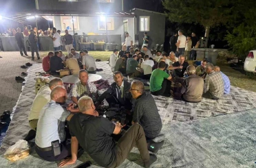 Yenidoğanlar Köyü’nde geleneksel aşure programı birlik ve beraberlik içinde gerçekleştirildi 