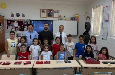 Yenipazar’da çocuklar yaz tatilini akıl ve zeka oyunlarıyla değerlendiriyor 