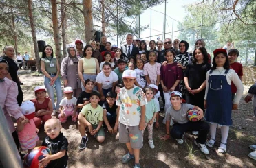 Yetim ve öksüz çocuklar piknikte buluştu 