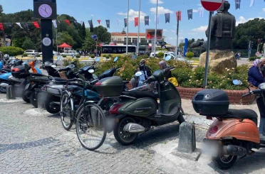 Yoğun trafikten kaçan vatandaşlar motosiklete yöneliyor 