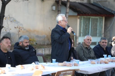 Yozgat Belediye Başkanı Arslan: "Bölgenin fiziki şartlarını iyileştirecek, çalışma ortamını daha modern ve düzenli hale getirecek adımları hep birlikte atacağız" 