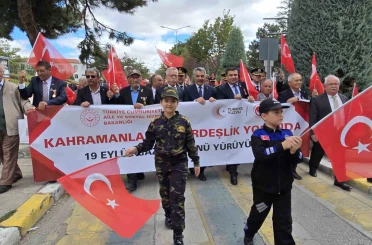 Yozgatlı Gaziler, törende bir araya geldi 