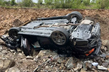 Yozgat’ta otomobil takla attı: 4 yaralı 