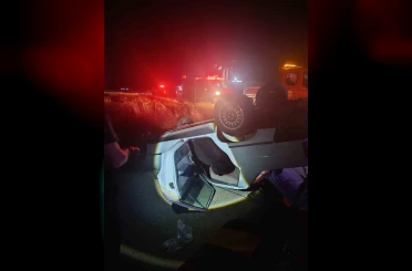 Yozgat’ta otomobil takla attı, sürücü yaralandı 