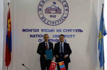 Yunus Emre Enstitüsü ile Moğolistan Devlet Üniversitesi arasında mutabakat zaptı imzalandı 