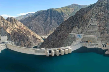 Yusufeli HES 3 yılda 3,4 milyon megavatsaatlik elektrik üretti 
