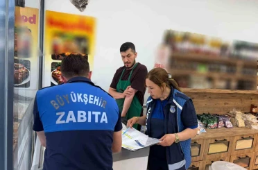 Zabıta ekipleri bayram öncesi denetimlerini sıklaştırdı 