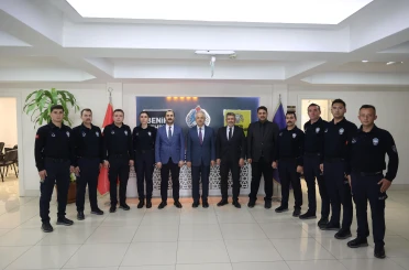 Zabıta komiserliği sınavını kazananlar göreve başladı