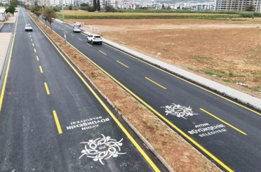 Zeybek Bulvarı’nda asfalt çalışmaları tamamlandı 