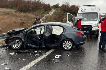 Zincirleme kazada 1 kişi hayatını kaybetti, 10 kişi yaralandı