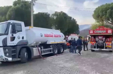 Ziraat alanında başlayan yangın ormana sıçradı 