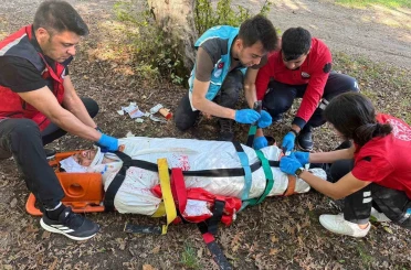 Zonguldak UMKE personeli bölge tatbikatına hazırlanıyor 