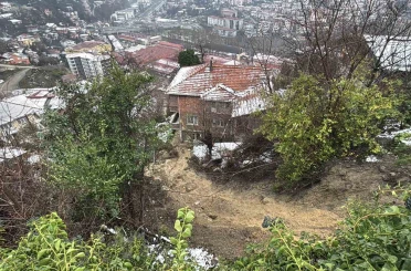Zonguldak’ta heyelan sebebiyle su ve elektrik hattı zarar gördü 