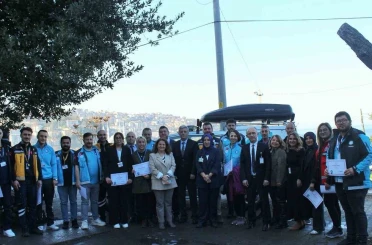 Zonguldak’ta UMKE tatbikatına katılanlara teşekkür belgesi 