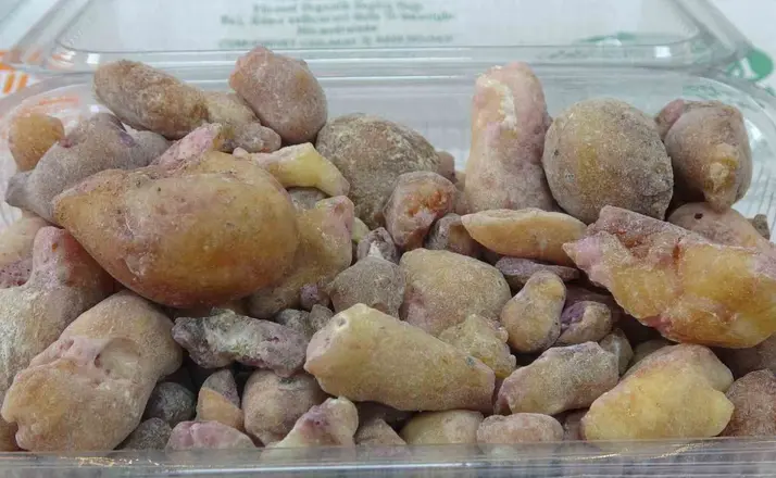 20 metre yüksekliğindeki ağaçlara tırmanılarak tek tek el ile toplanıyor
