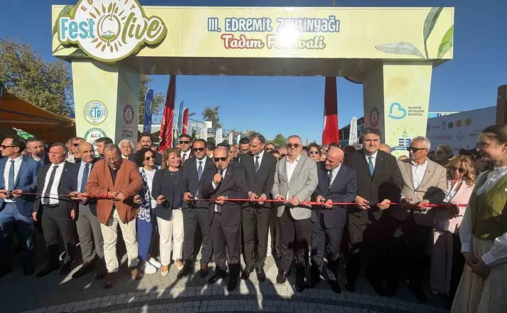 3. Edremit Festolive Zeytinyağı Tadım Festivali başladı

