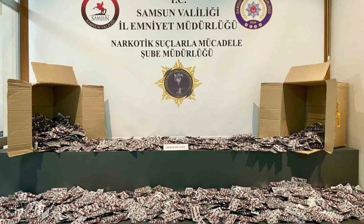 46 bin uyuşturucu hap ele geçirildi