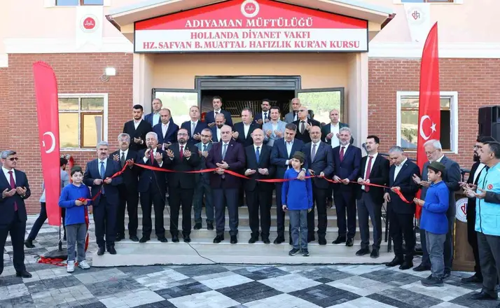 Adıyaman’da cami ve hafızlık kursu dualarla açıldı
