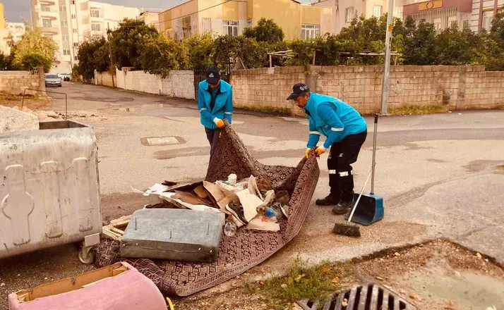 Adıyaman’da her gün 240 ton çöp toplanıyor
