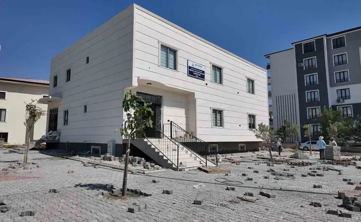 Adıyaman’da taziye evi açılışa hazırlanıyor
