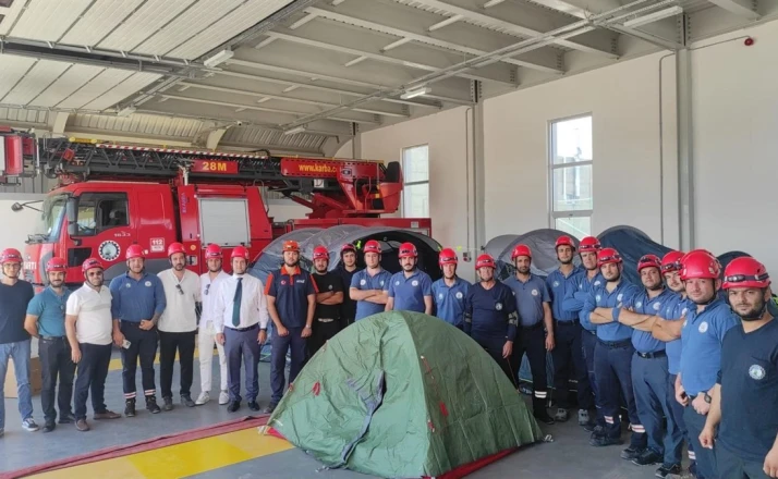 AFAD’ın afet eğitimleri sürüyor 