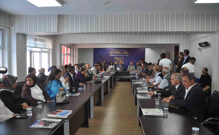 AK Parti Kars İl Başkanı Muammer Sancar: "25 yıldır milletimizin emanetini taşıyoruz" 