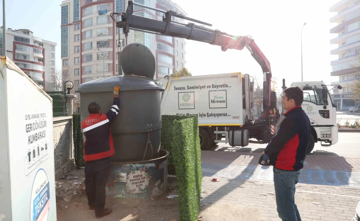 Akıllı atık yönetimi sistemiyle Meram’da hem çevre hem bütçe kazandı