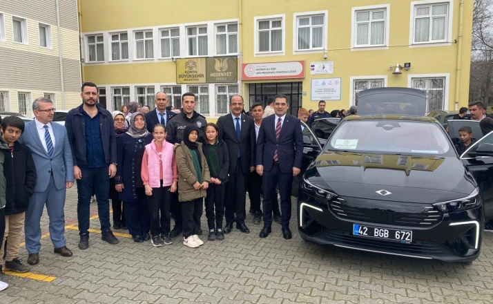 Akören Belediye Başkanı Arslan, Başkan Altay'a teşekkürlerini iletti