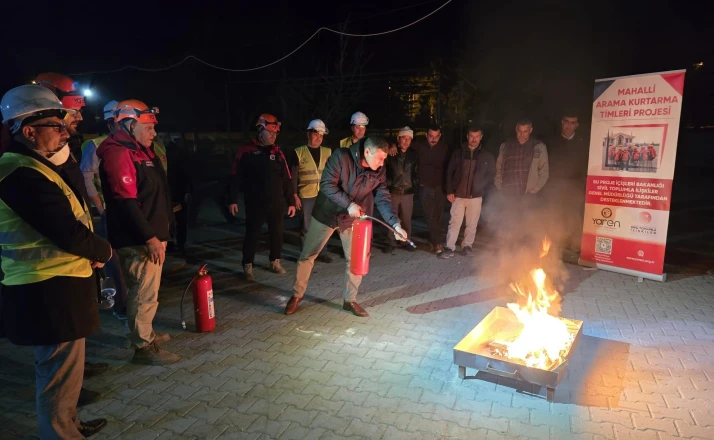 Akşehir’de MAK projesi kapsamında afet bilinci eğitimleri sürüyor
