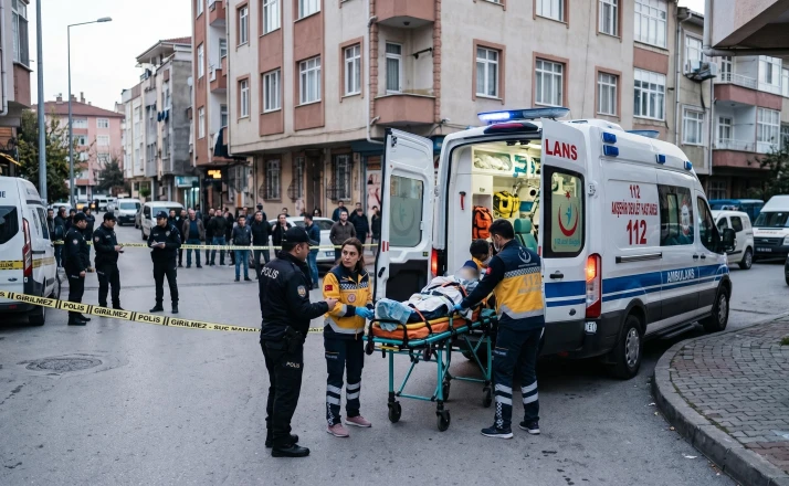 Akşehir'de silahla yaralama