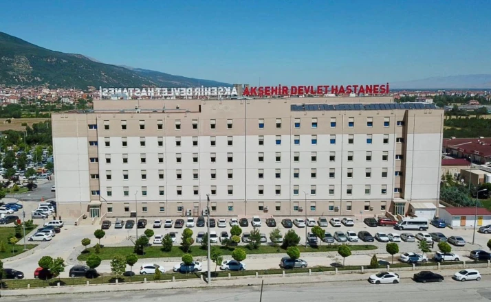 Akşehir Devlet Hastanesi 2025'te 900 bine yakın hastaya hizmet verdi