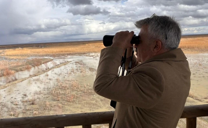 Akşehir Gölü su tutmaya başladı