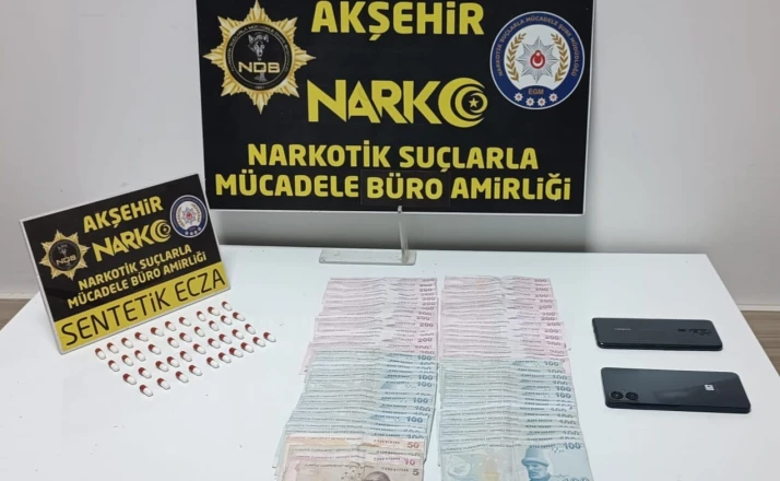 Akşehir’de uyuşturucu operasyonu: 1 tutuklama