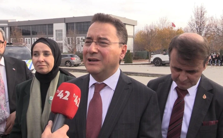 Ali Babacan’dan tv42’ye özel açıklamalar