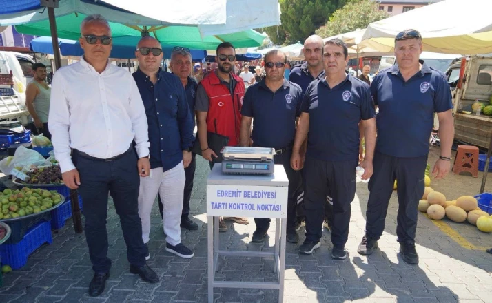 Altınoluk Salı Pazarı’nda denetimler sıklaştırıldı 