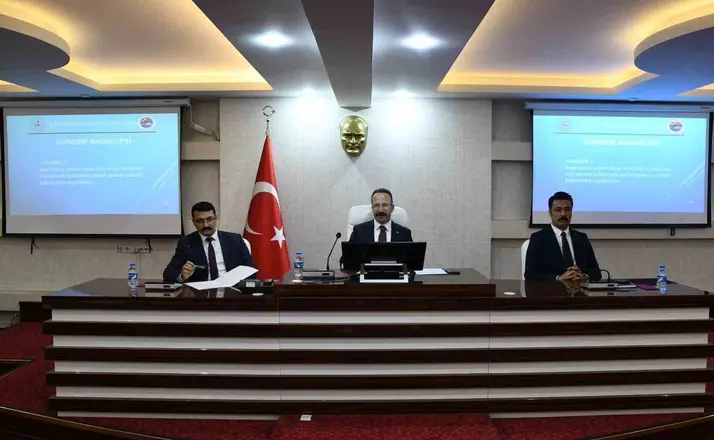 Ardahan’da İl İdare Şube Başkanları toplandı
