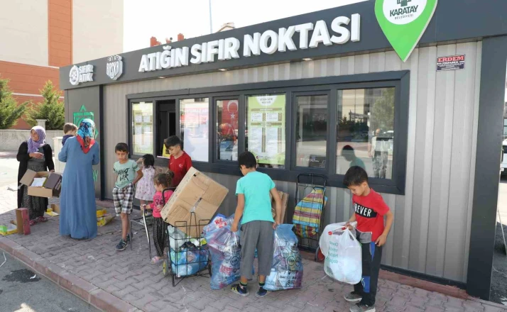 "Atığın Sıfır Noktası" ile 2 bin 668 ton atık geri dönüşüme kazandırıldı