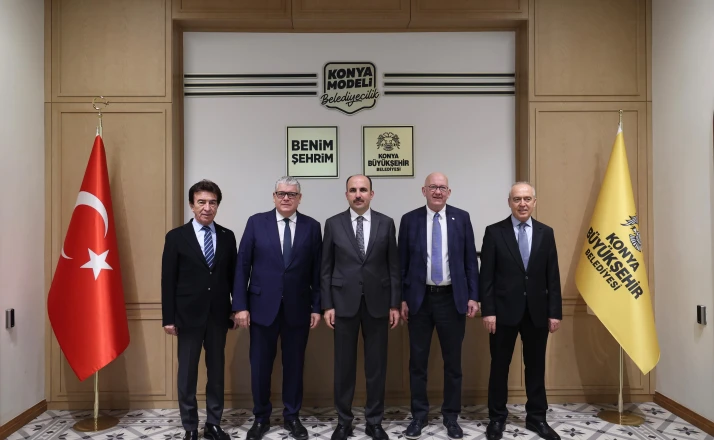 Avrupa Bisiklet Birliği Başkanı Casa, Başkan Altay’ı ziyaret etti