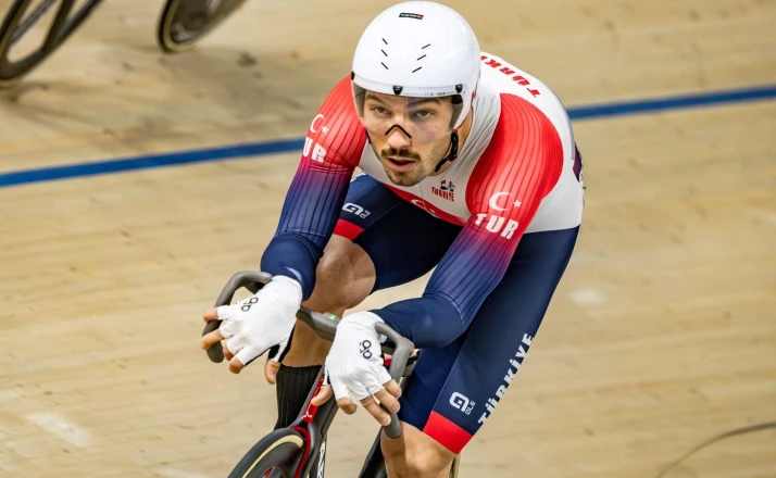 Avrupa Pist Bisikleti Şampiyonası'nın üçüncü gününün ilk seansı tamamlandı